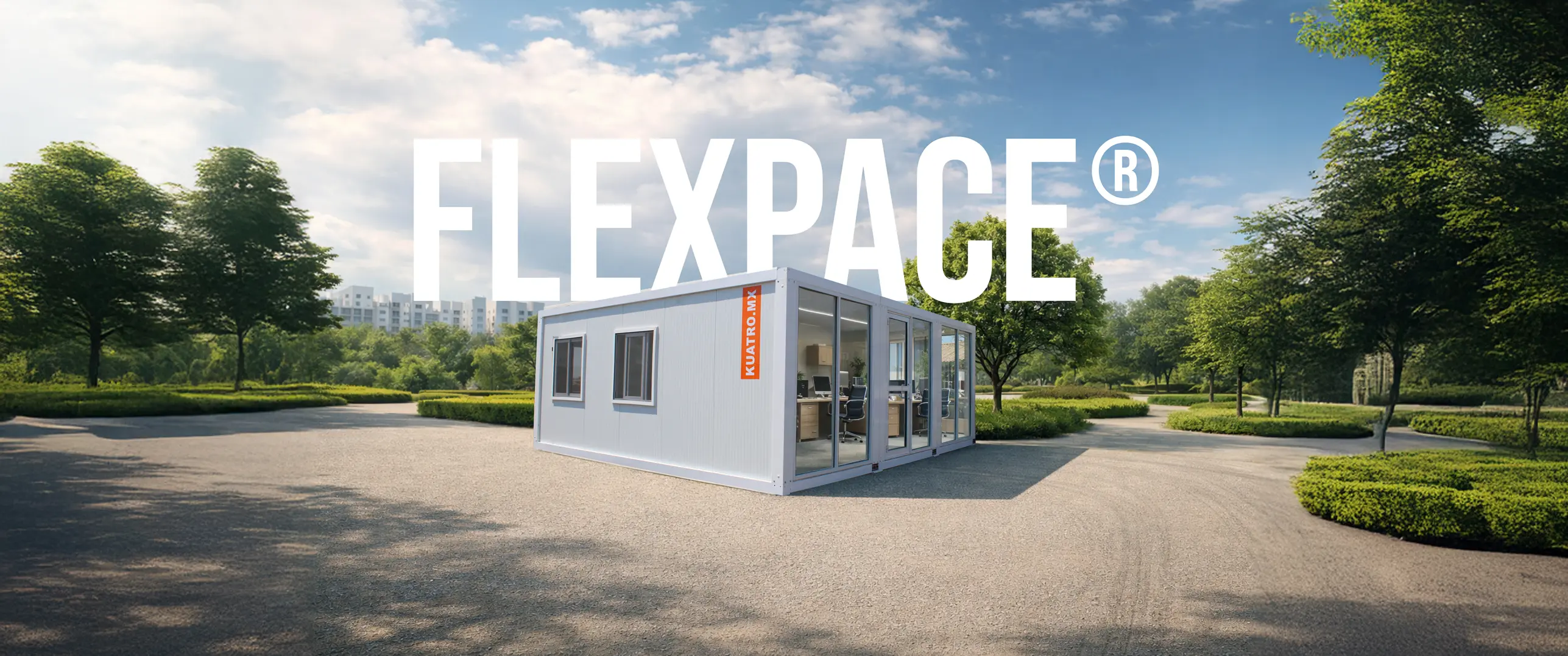 Contenedor arquitectónico Flexpace