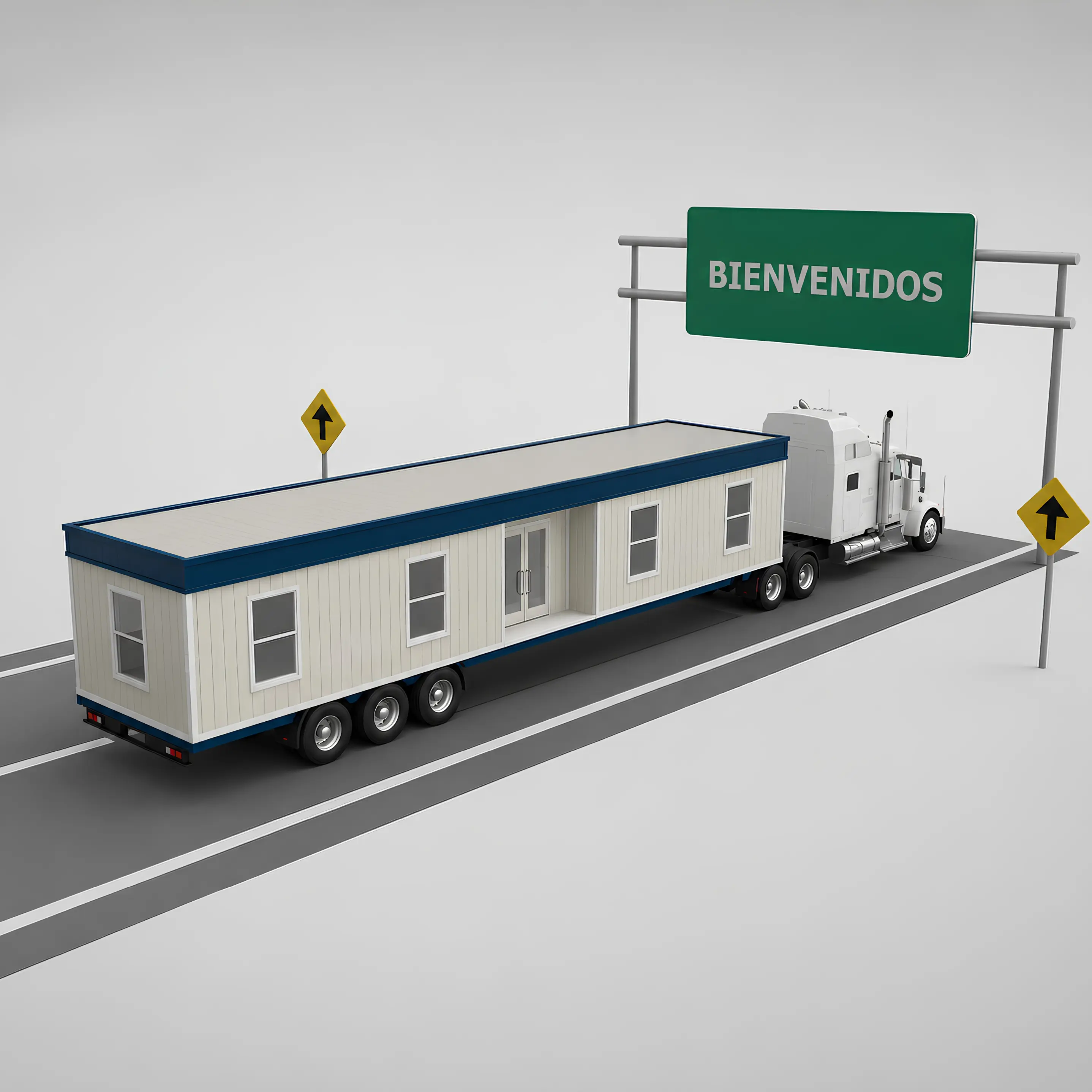 Transporte de módulos Reubic